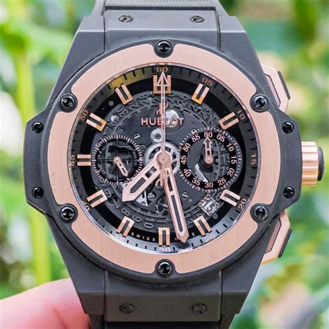 hublot gold king power price|hublot big bang gold price.